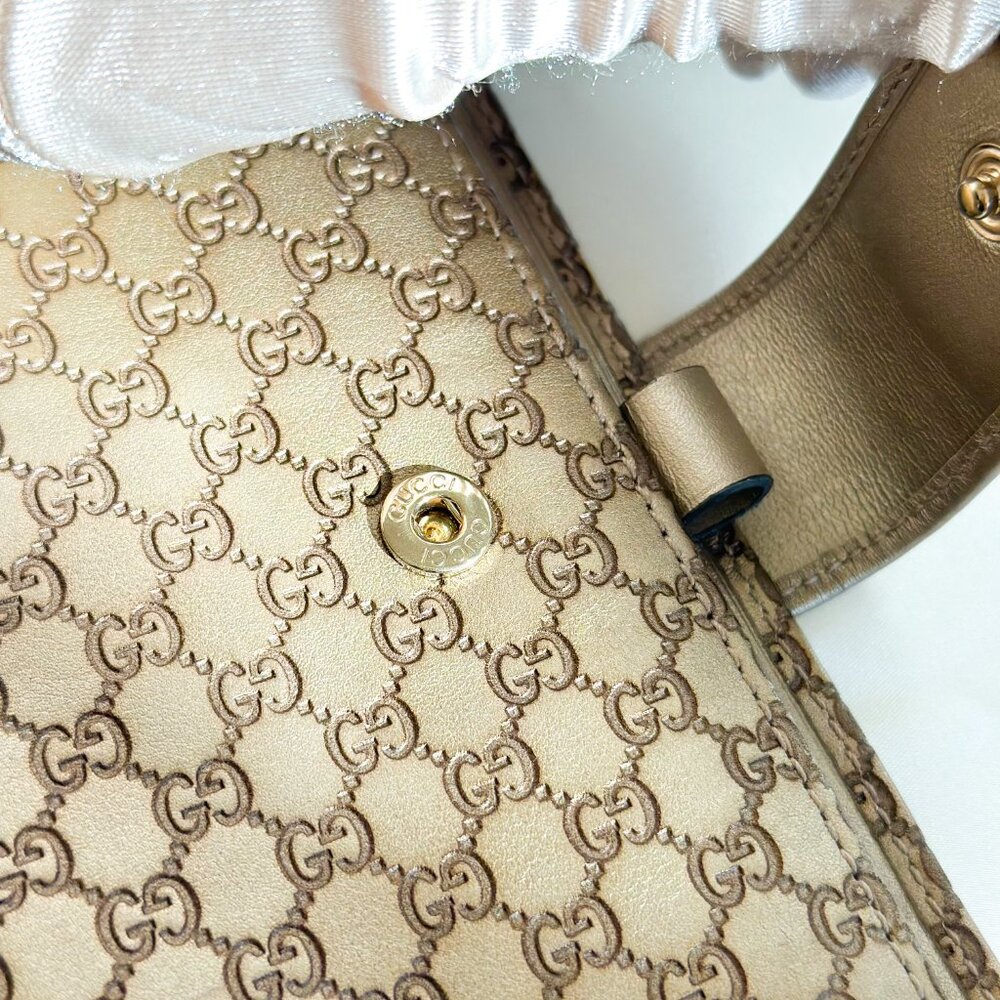 Gucci Bronze Agenda Small PM Size - Picture 6 of 13